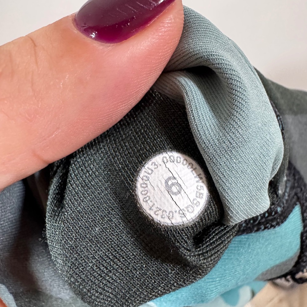 Lululemon Wunder Under High-Rise Tight 25" Teal Camo 6 Gym Yoga Athletic Workout - Picture 8 of 8